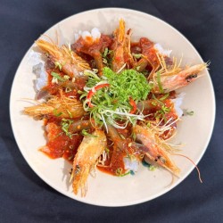 Tôm Sống Sốt Thái